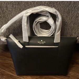 Kate Spade Patrice black satchel. NWT